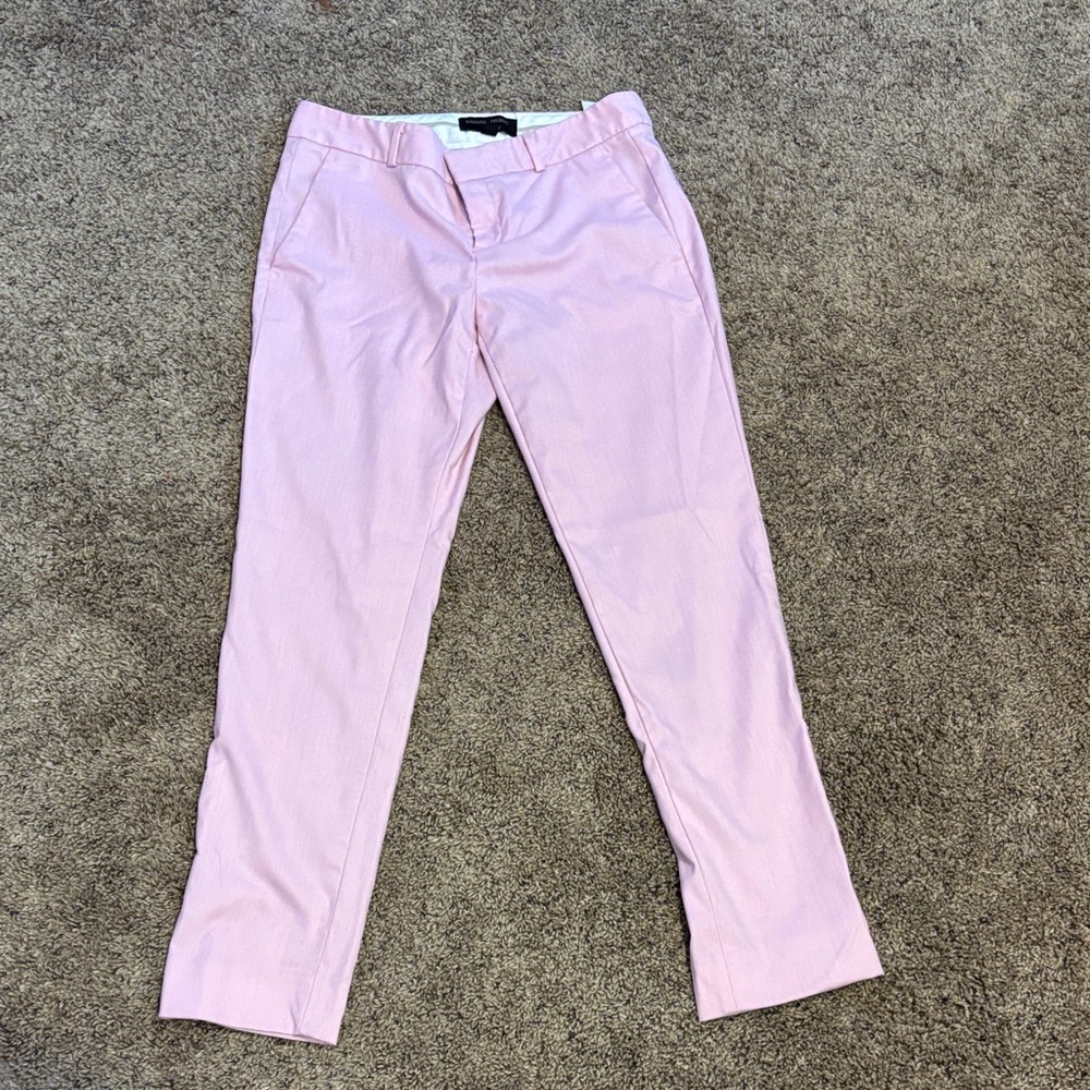 Banana Republic Light Pink Straight Leg Pants